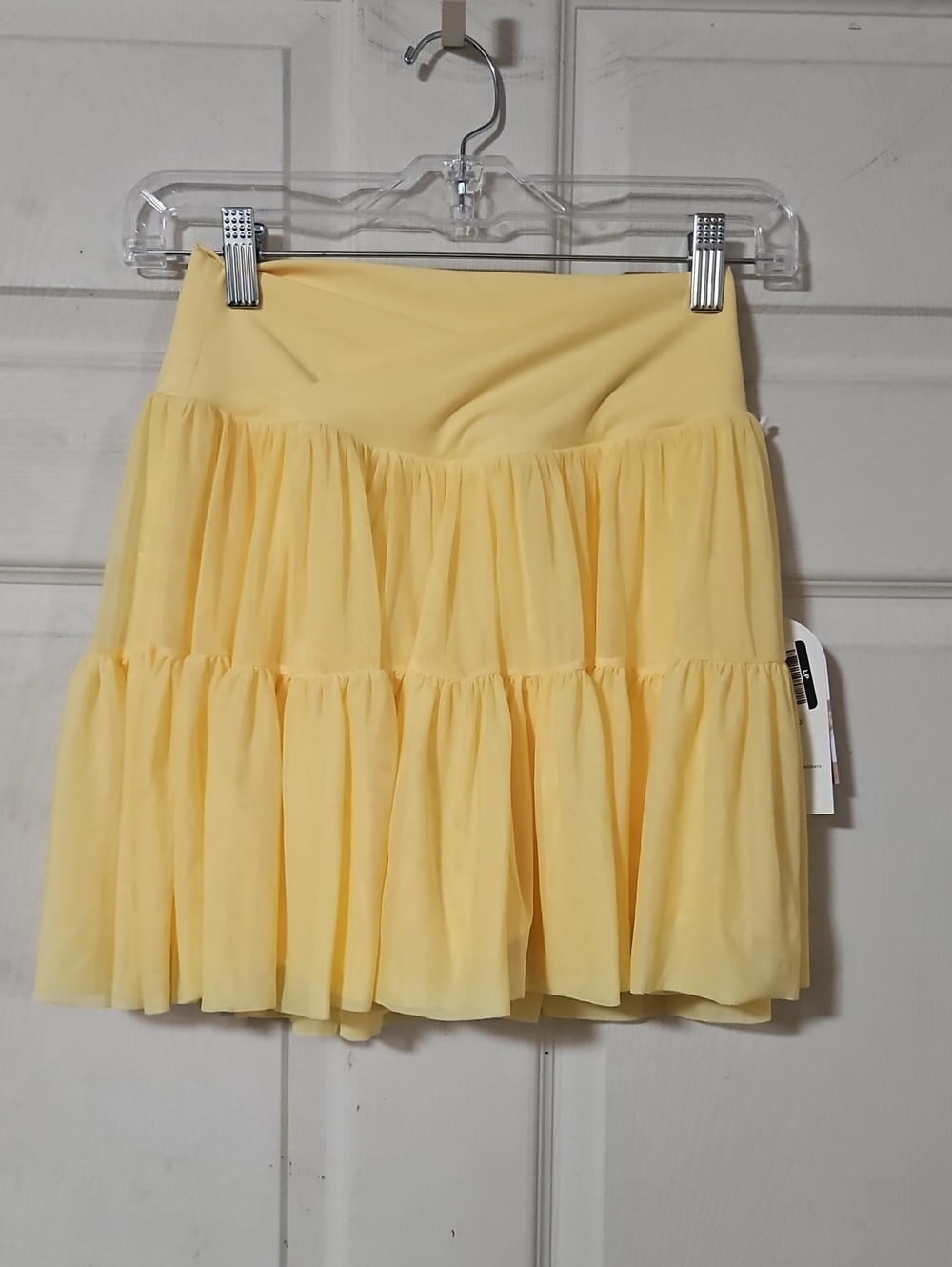BLOGILATES BALLERINA SKORT: YELLOW: NEW WITH TAGS: SIZE M